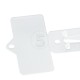 Ganci per blister autoadesivi con foro euro 50x50mm